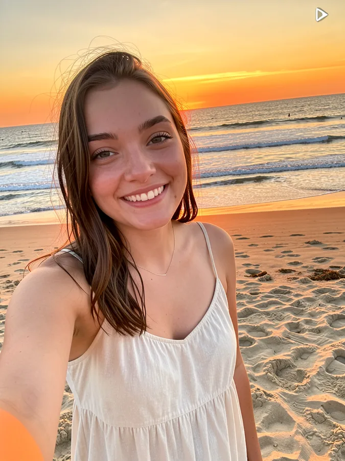 Foto de perfil de exemplo do Tinder