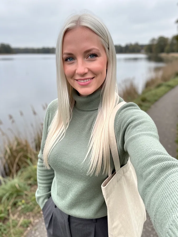 Foto de perfil de exemplo do Lovoo