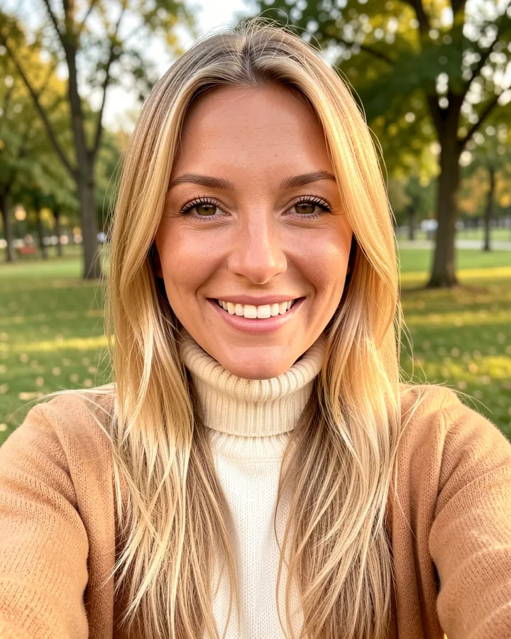 Foto de perfil de exemplo do Plenty of Fish