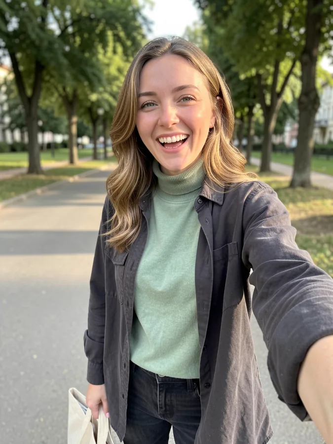Foto de perfil de exemplo do VK Dating
